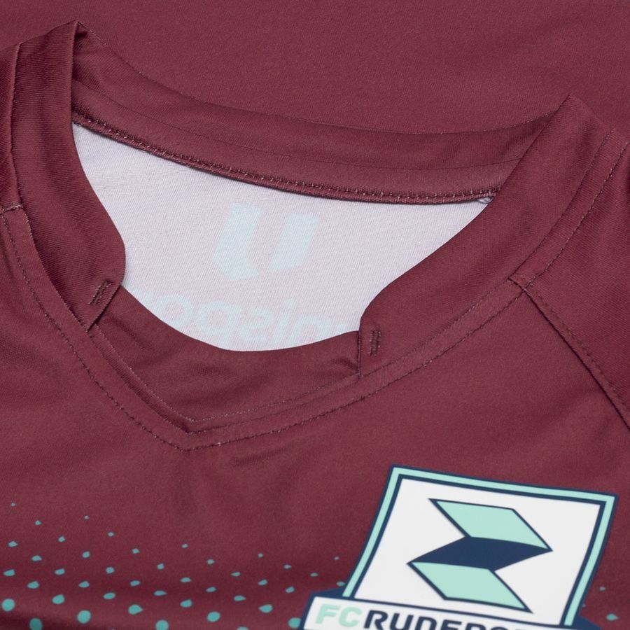 FC Rudersdal Maillot Domicile - Bordeaux Enfant - Inkl. Navn & Nummer