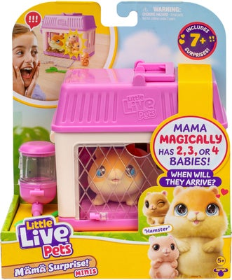 Little Live Pets Mama Surprise Minis Hamster Lekesett
