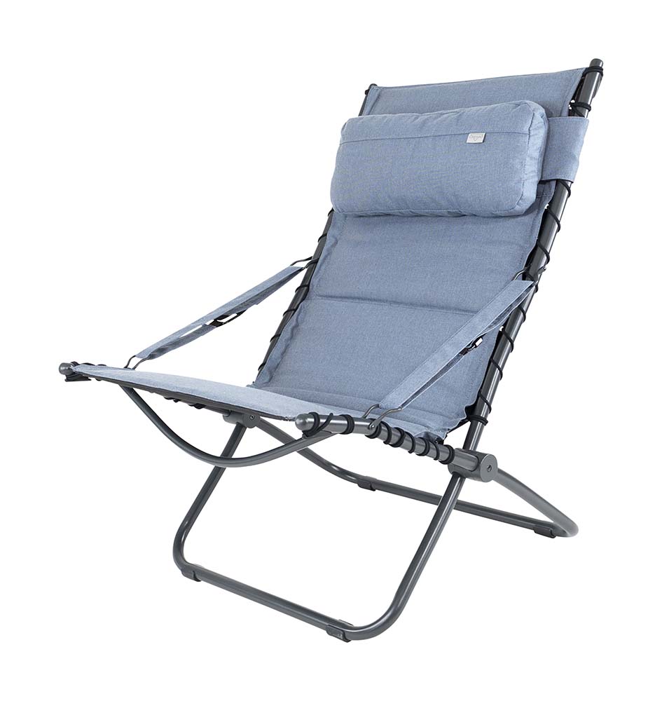 Crespo AP-262 Tex-Comfort loungestoel - Blue