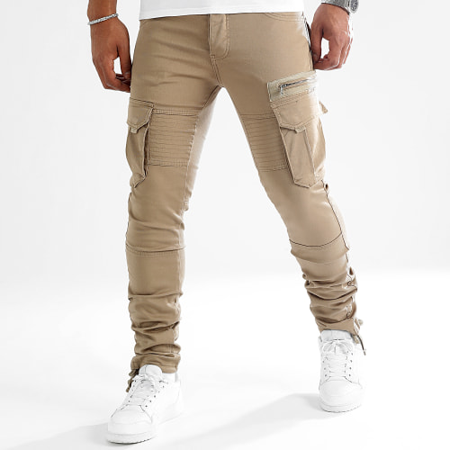 Pantalon Cargo 2979 Beige Foncé