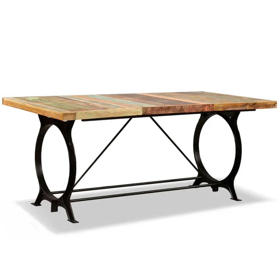 vidaXL - Eettafel - Bruin - Hout