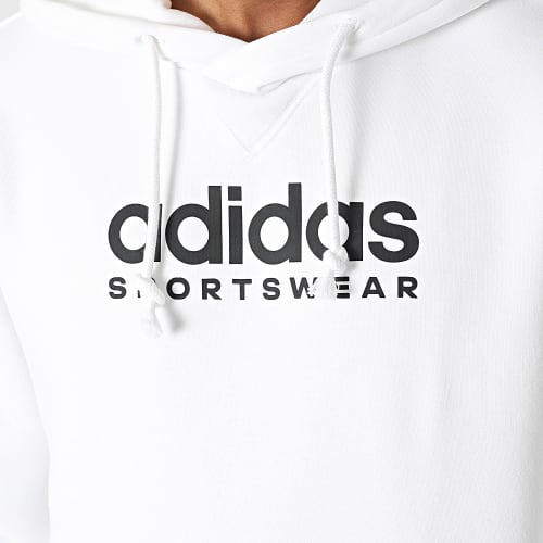 Sweat Capuche All IC9781 Blanc
