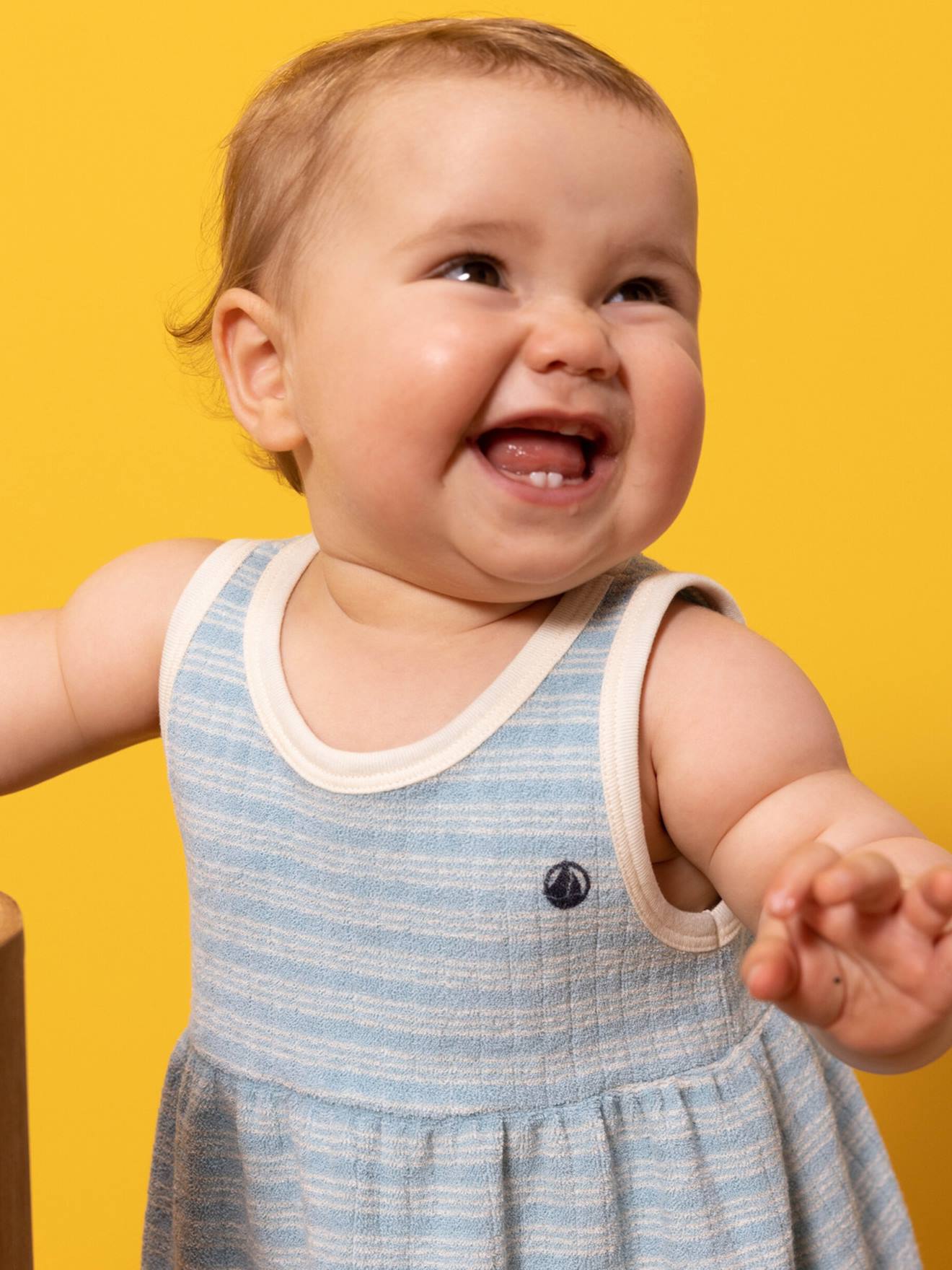 PETIT BATEAU vestido sem mangas verde