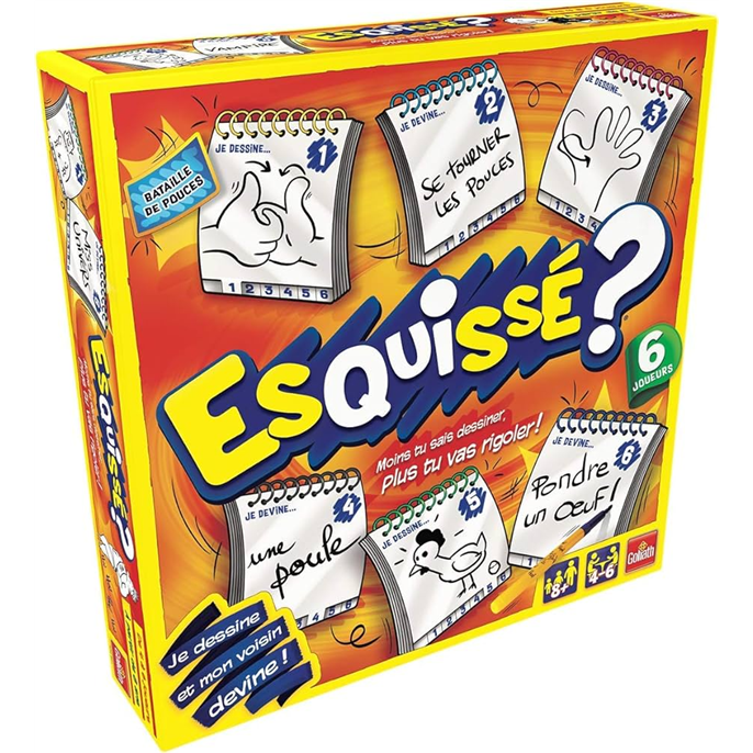 Esquissé : 6 joueurs - Boîte esquintée