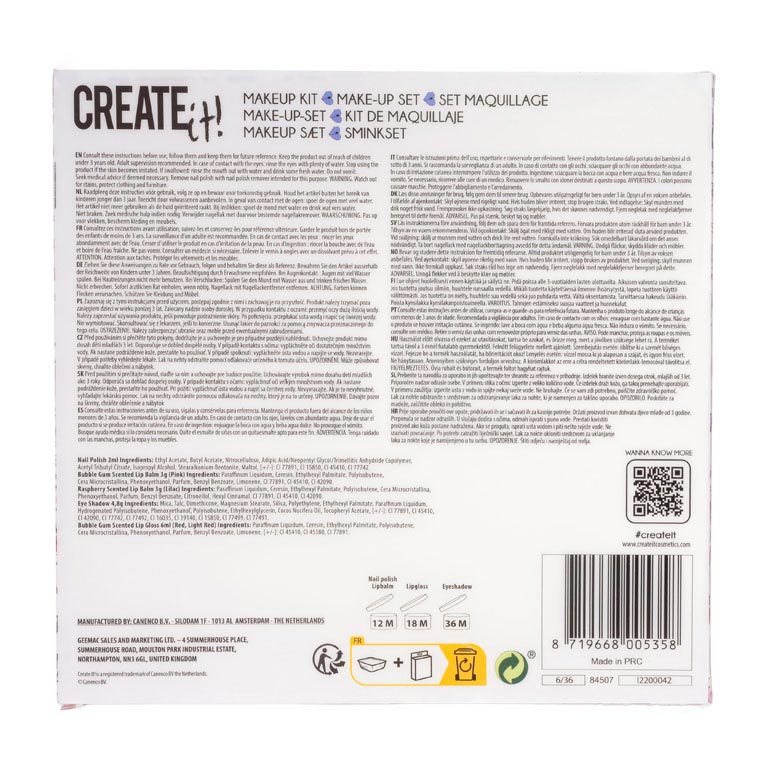 Create it! Beauty Make-upset Roze/Lila