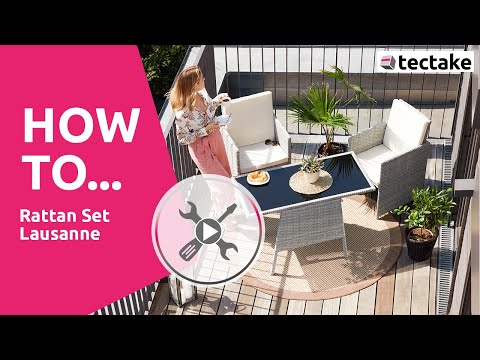 Rattan Sitzgruppe Lausanne