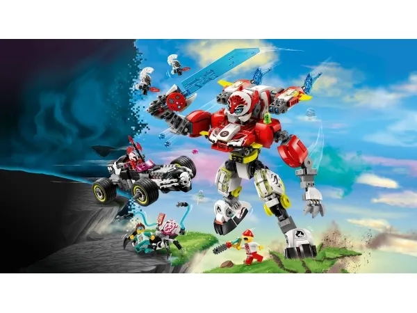 LEGO DREAMZzz 71497 Coopers tiger-mech og Zeros hotrod-bil