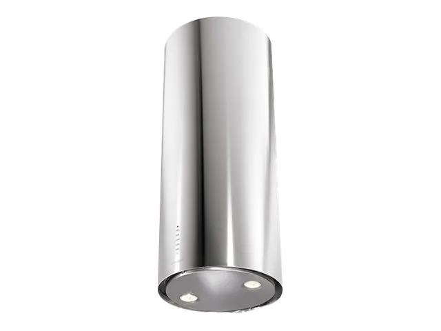 Faber Cylindra IS./4 EV8 X A37 - Hætte - frithængende - bredde: 37 cm - dybde: 37 cm - rustfrit stål