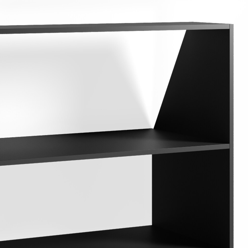 Vicco Dachschrägenregal Bücherregal Wandregal Standregal Dachschräge Anthrazit