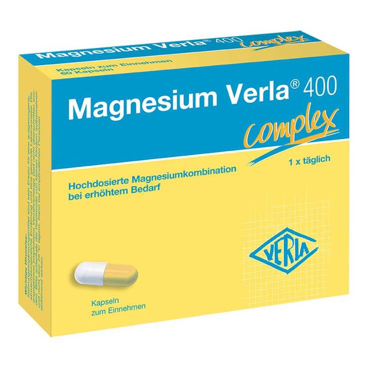 Magnesium Verla 400 Kapseln, 30 St