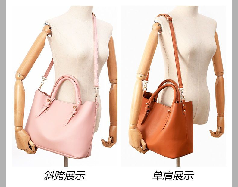 NewTown - Set van 3: Kunstleren Tote Bag + Crossbody Bag + Pouch