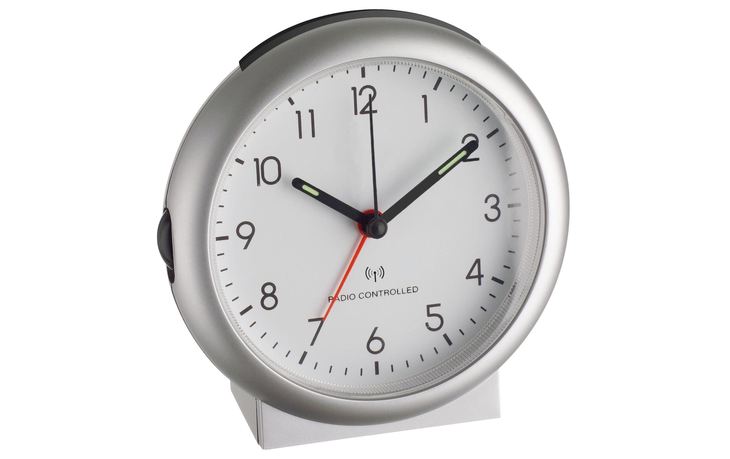TFA Dostmann Funkwecker »Silber«