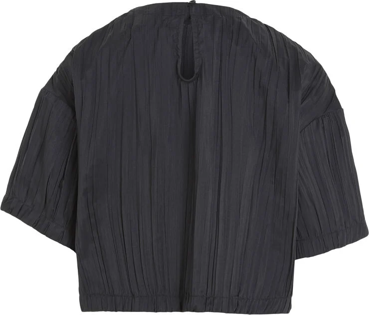 Calvin Klein FESTIVE PLISSE SS TOP Beh