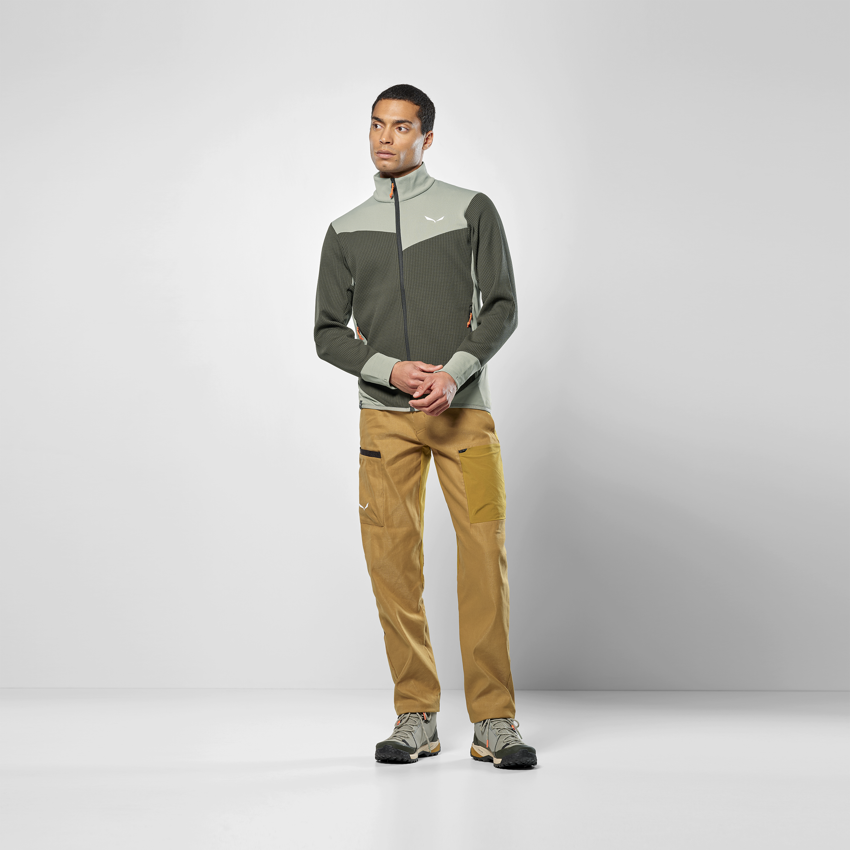 Puez Waffle Hybrid Polarlite Jacke Herren