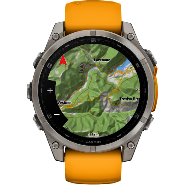 Montre cardio GPS GARMIN FENIX 8 AMOLED 47MM SAPPHIRE TITANIUM SOFT GOLD