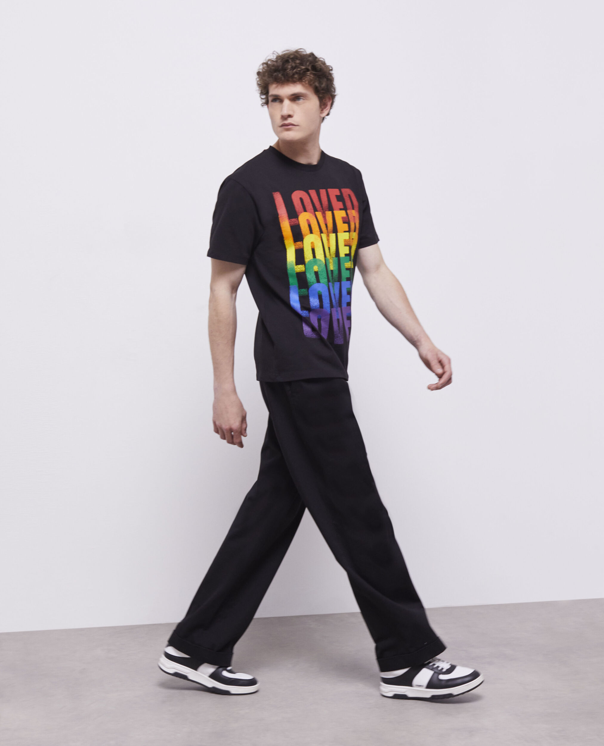 T-shirt Pride noir