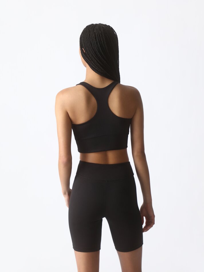 Conjunto de 3 tops esportivos - Branco-creme