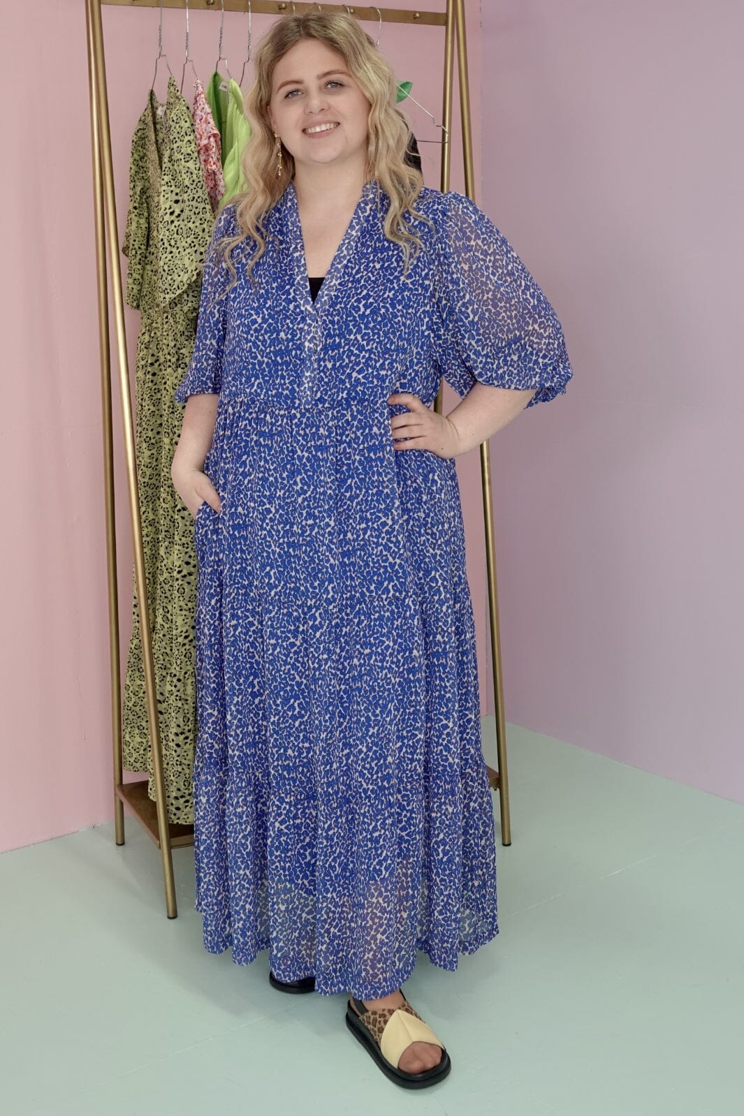 Co´Couture Junglecc Floor Dress