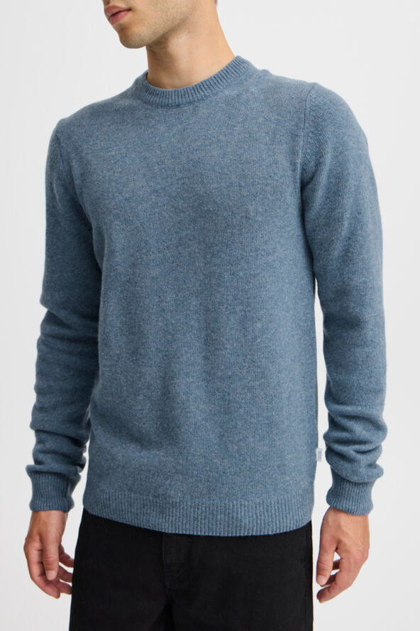 Casual Friday CFKARL crew neck bounty knit True navy melange