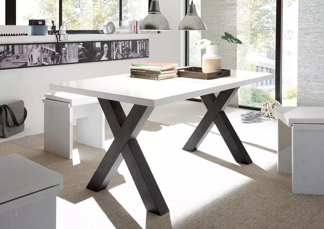 Esstisch mit Auszug Big System 140/190 x 90 cm