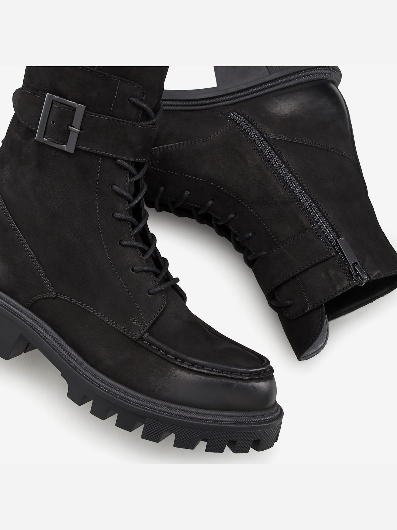 Bottines à lacets cuir de qualité