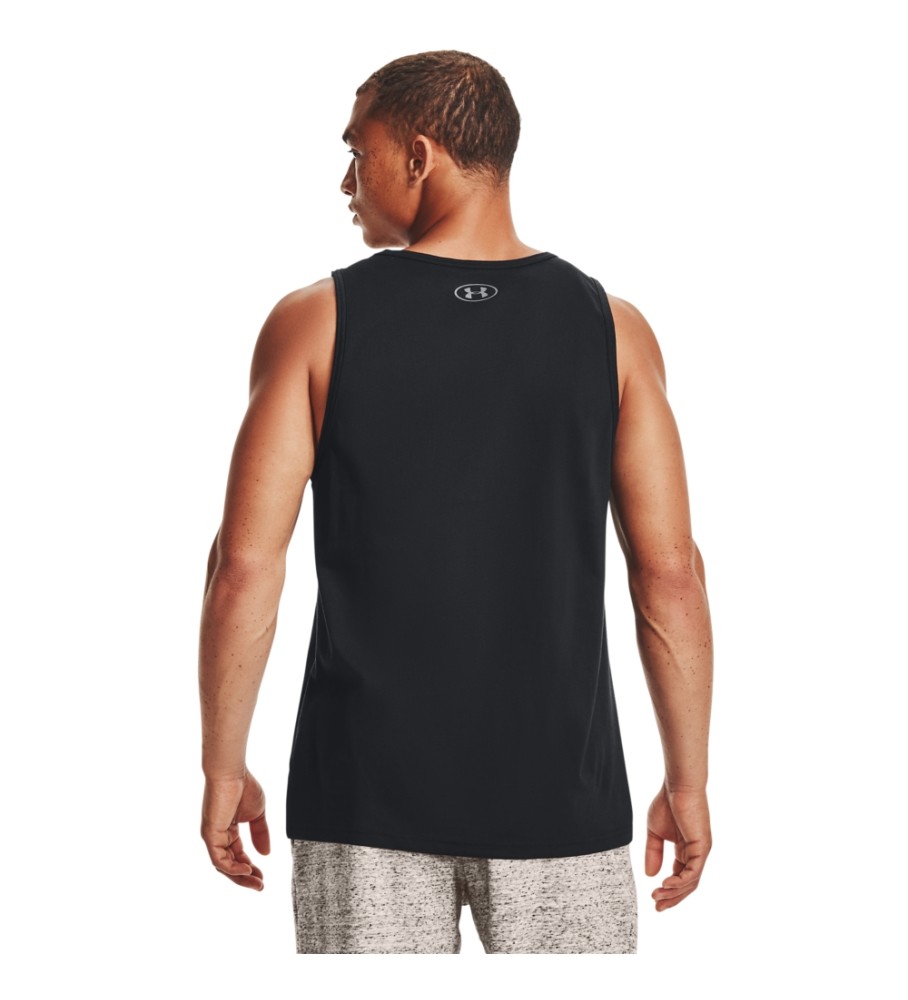 Camiseta regata preta Under Armour UA Sportstyle com logo