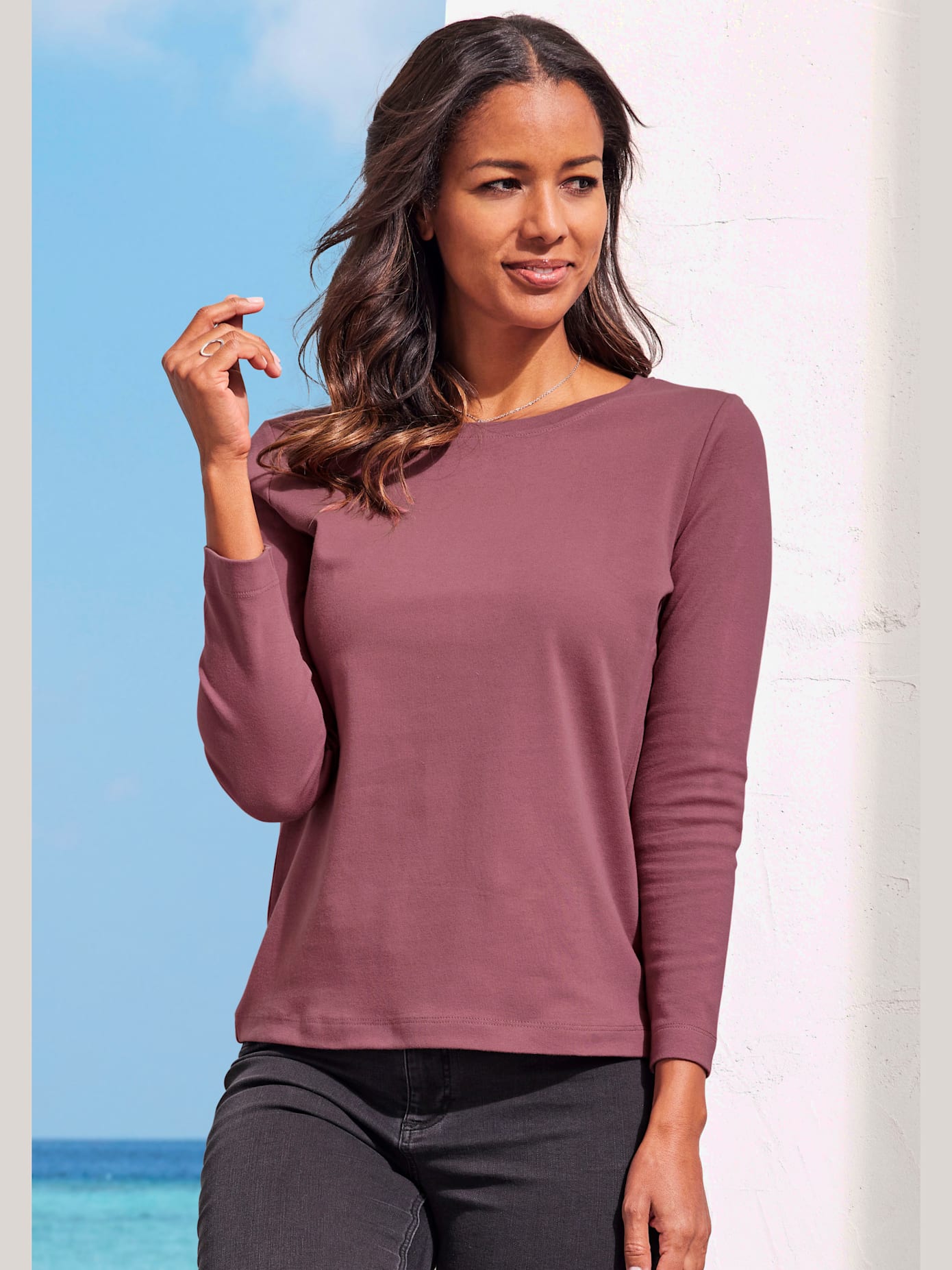 Lot de 2 t-shirt manches longues vivance