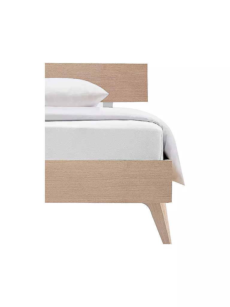 FLEURESSE Jerseyspannleintuch S-Jersey 130x200cm Weiss weiss