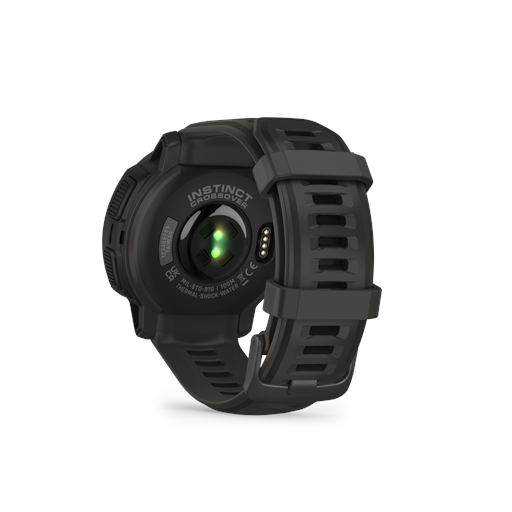 Garmin Instinct Crossover 010-02730-01 Solar Hybrid-Smartwatch, Graphite, 45 mm