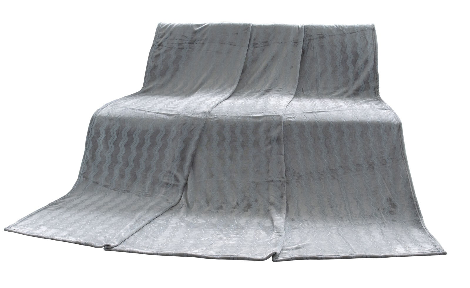 XXL-Wohndecke Shiny 210x210 cm Polyester
