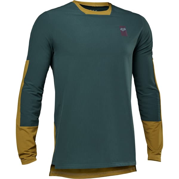 Maillot VTT FOX DEFEND THERMAL JERSEY EMERALD