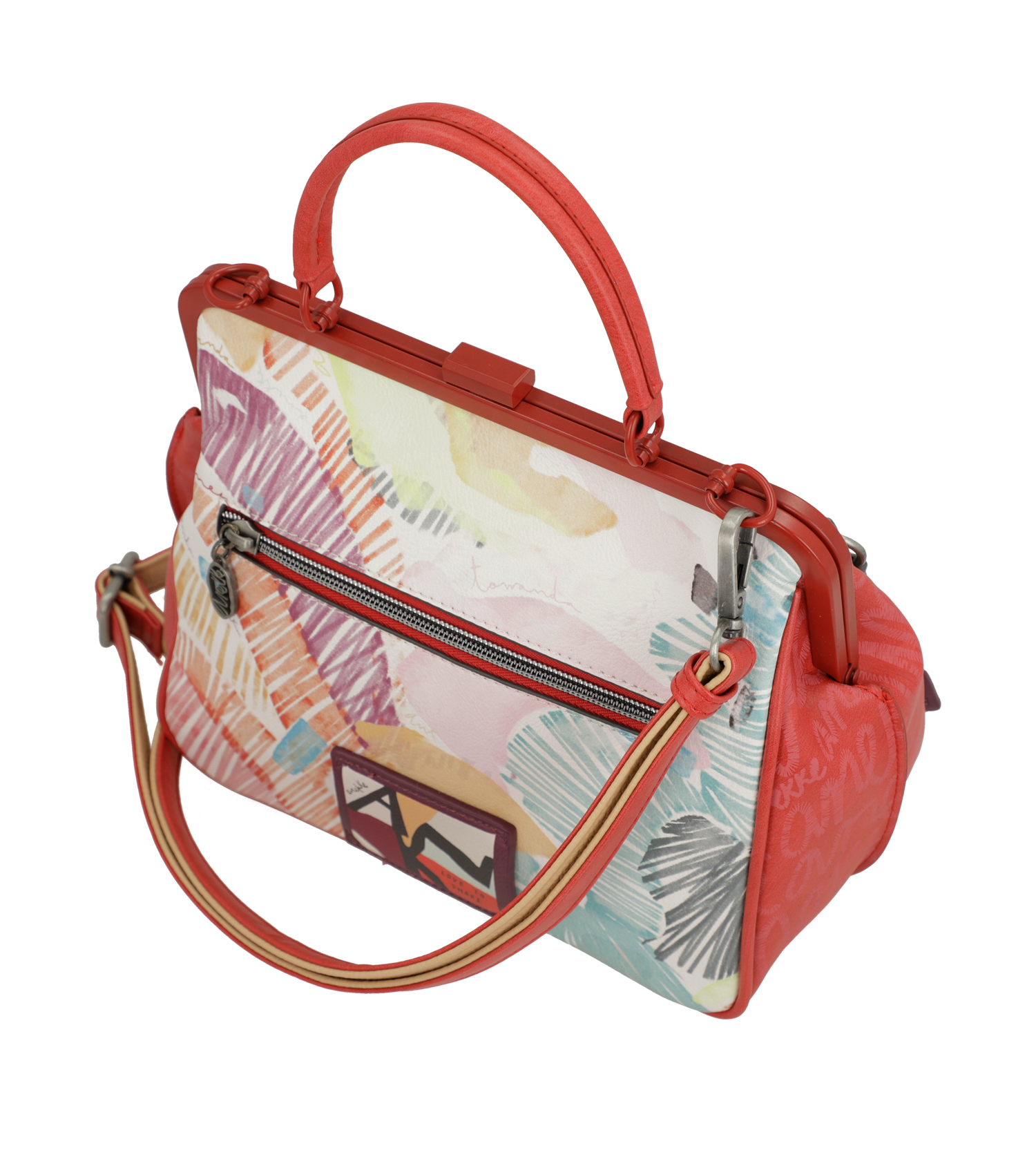 Anekke Tasche rot multi