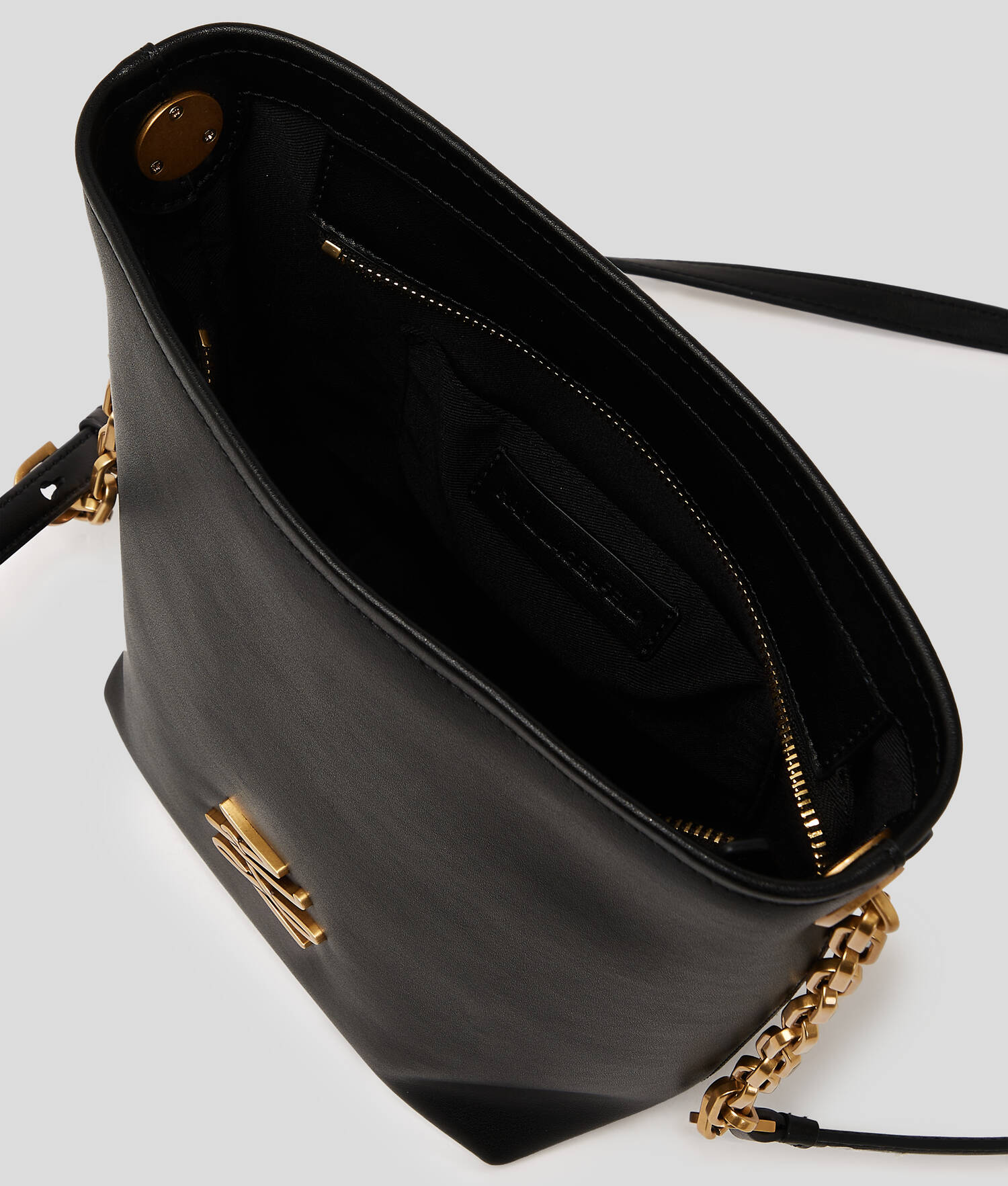 PETIT SAC SEAU K/AUTOGRAPH - Noir/Or