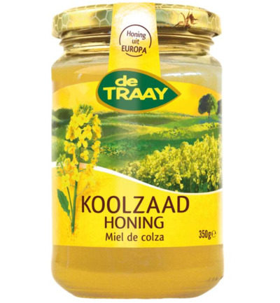 De Traay Koolzaadhoning (350 gr)