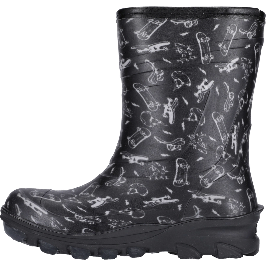 ZigZag Gummistiefel Cenerki kids 1001 Black