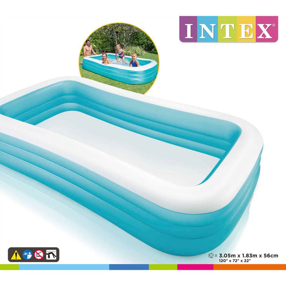 Piscine swim center family 305x183x56 cm