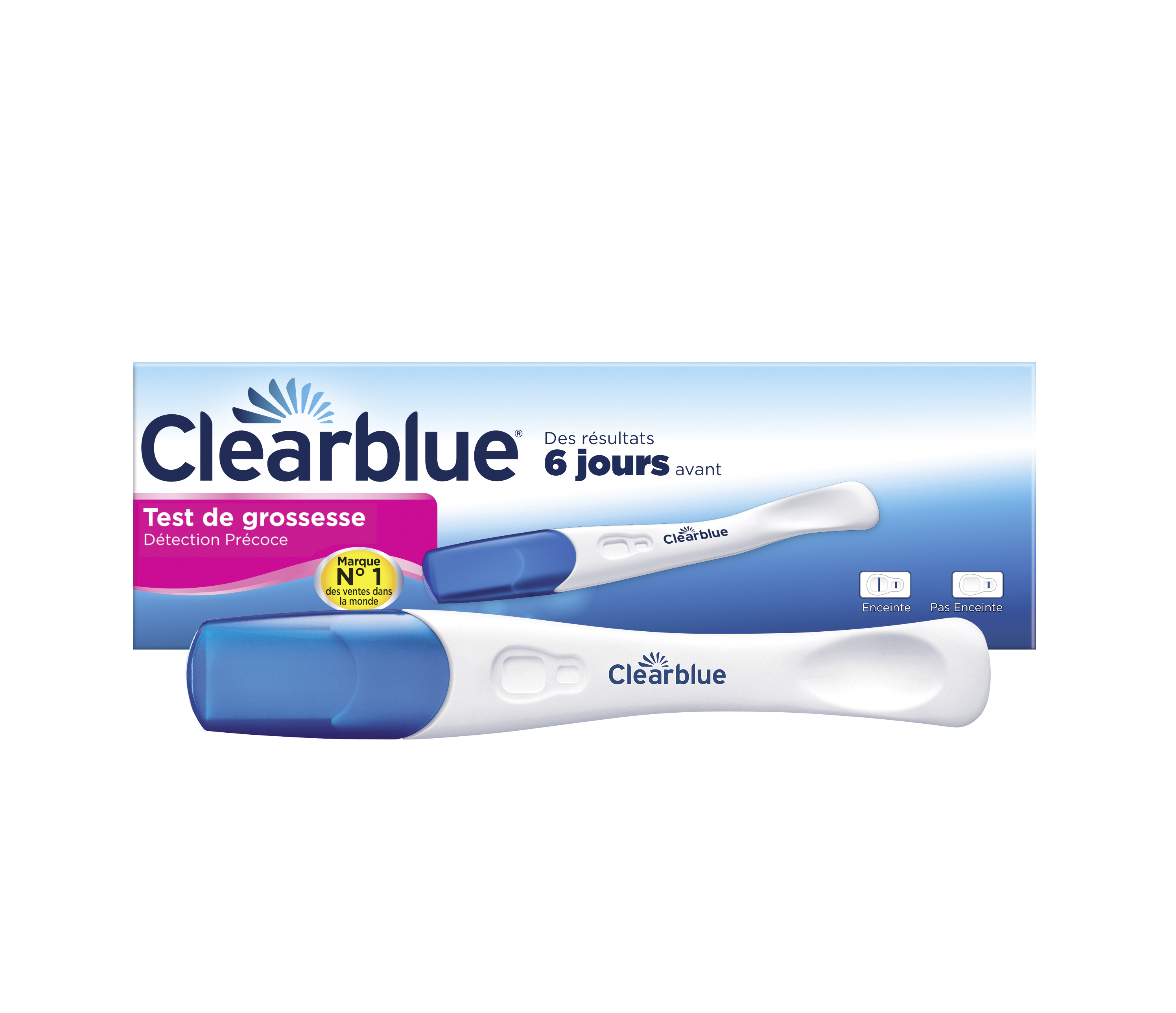 CLEARBLUE Schwangerschaftstest Frühe Erkennung 1 Stk