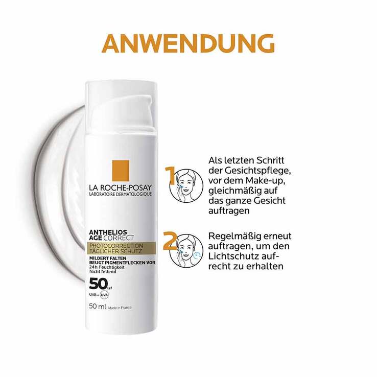 La Roche Posay Anthelios Age Correct Creme LSF 50, 50 ml