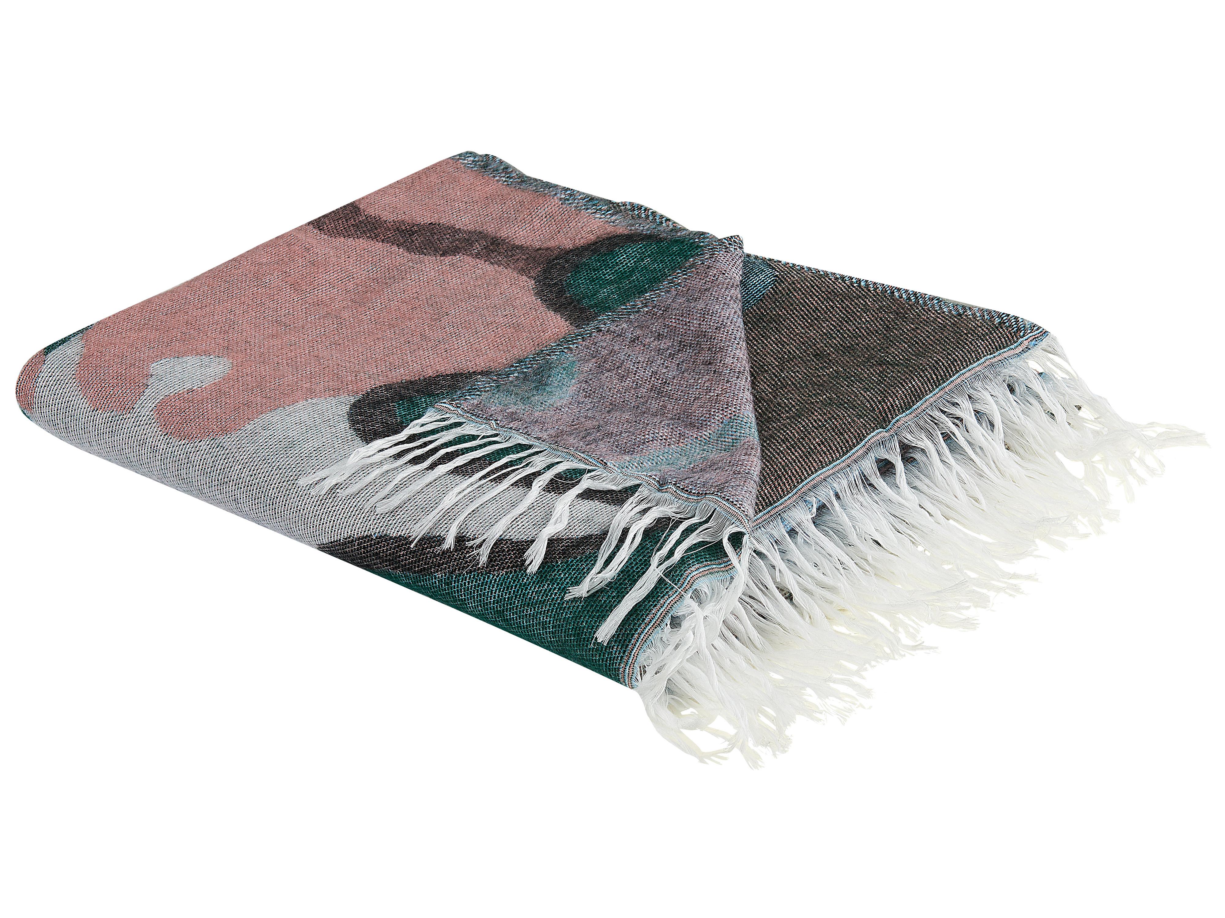 Plaid SOMANI Stof 130 x 170 cm Meerkleurig