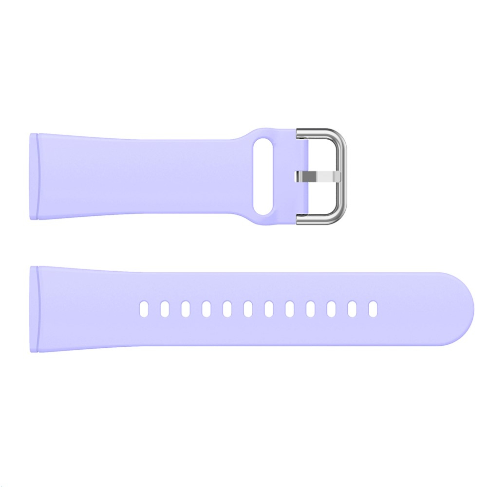 Fitbit Versa 4 / Versa 3 / Sense 2 / Sense Silikon Sport Armband mit Dornschliesse (Gelenkumfang 152-218mm) - Lila