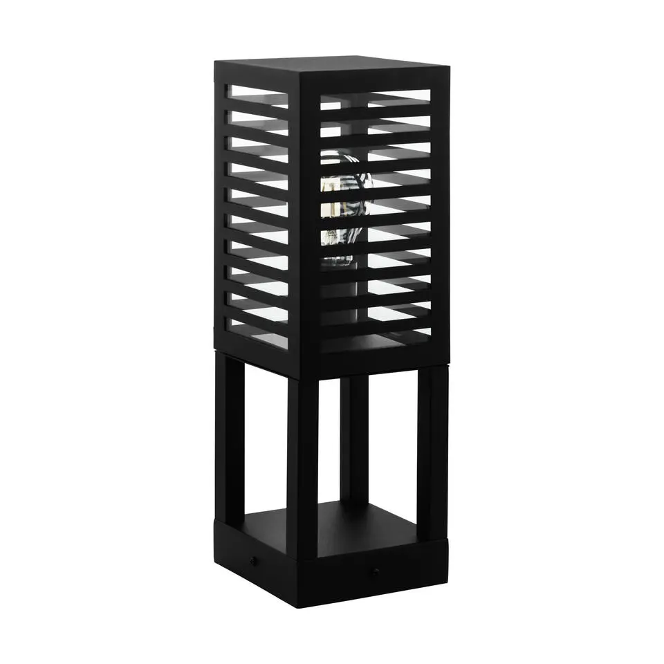 EGLOAlamonte3SokkellampBuiten-E27-45cm-Zwart