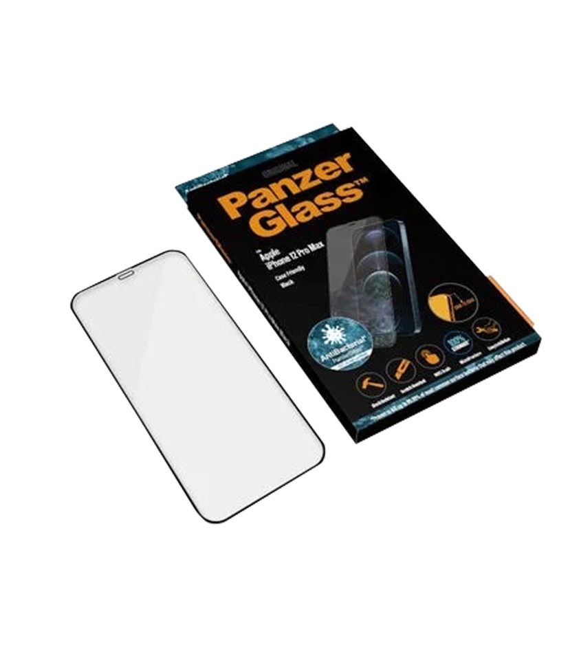 PanzerGlass - iPhone 12 Pro Max (CF), Black (AB)