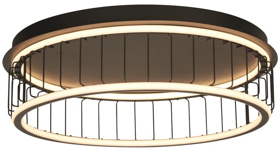 Plafondlamp 54216-1BK Circolo Cage B60 x D60 cm
