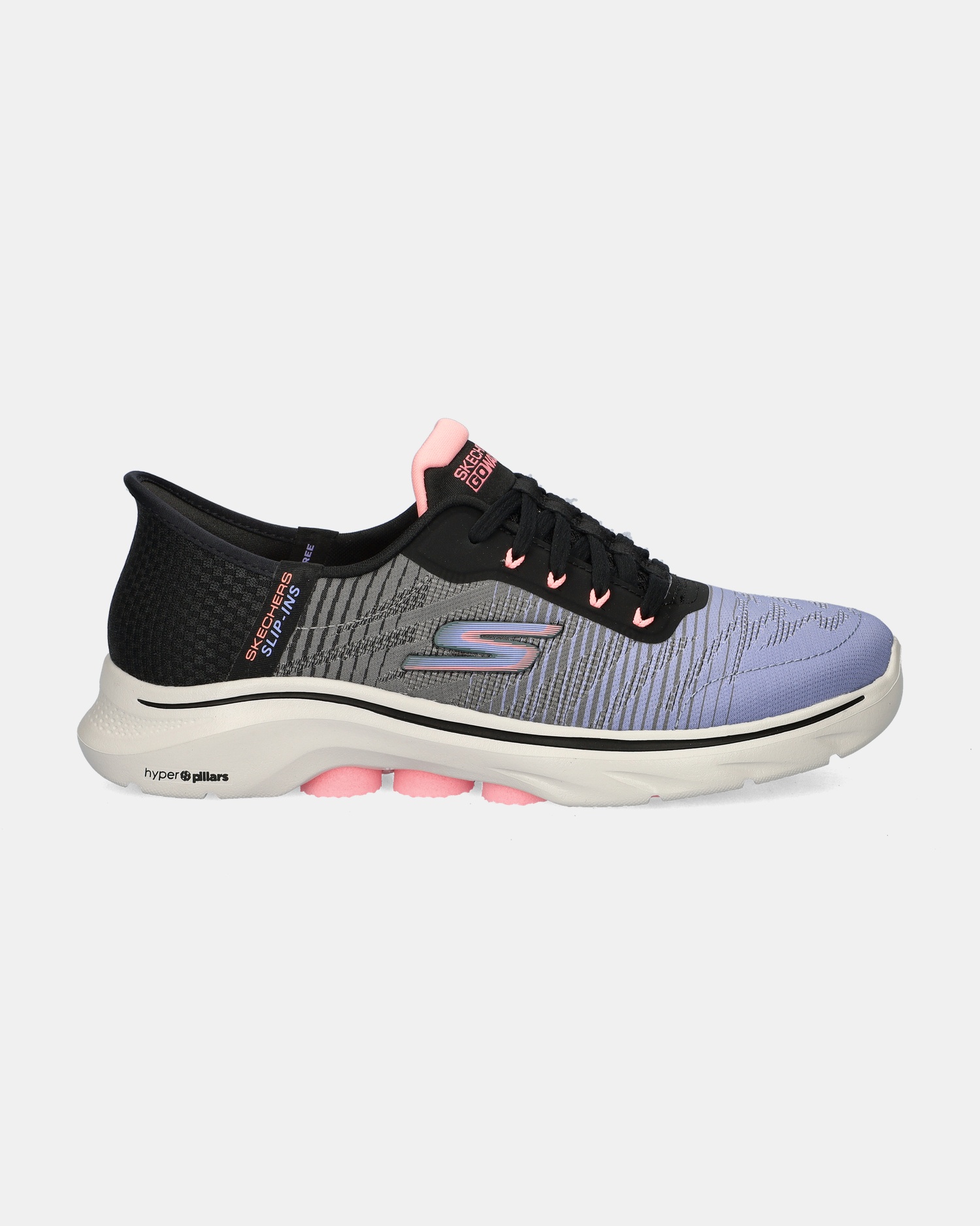 Skechers Hand Free Slip-Ins GoWalk 7 Instapschoenen  - zwart