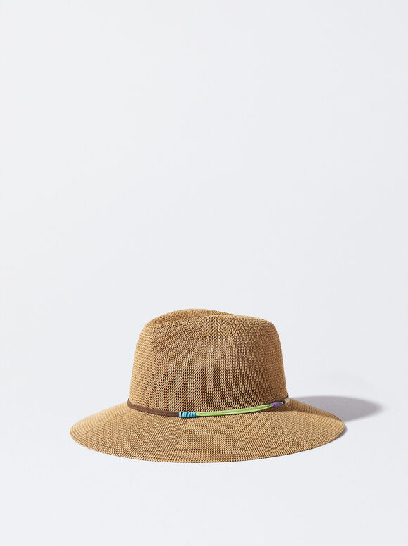 Gorro de tricô - Marrom