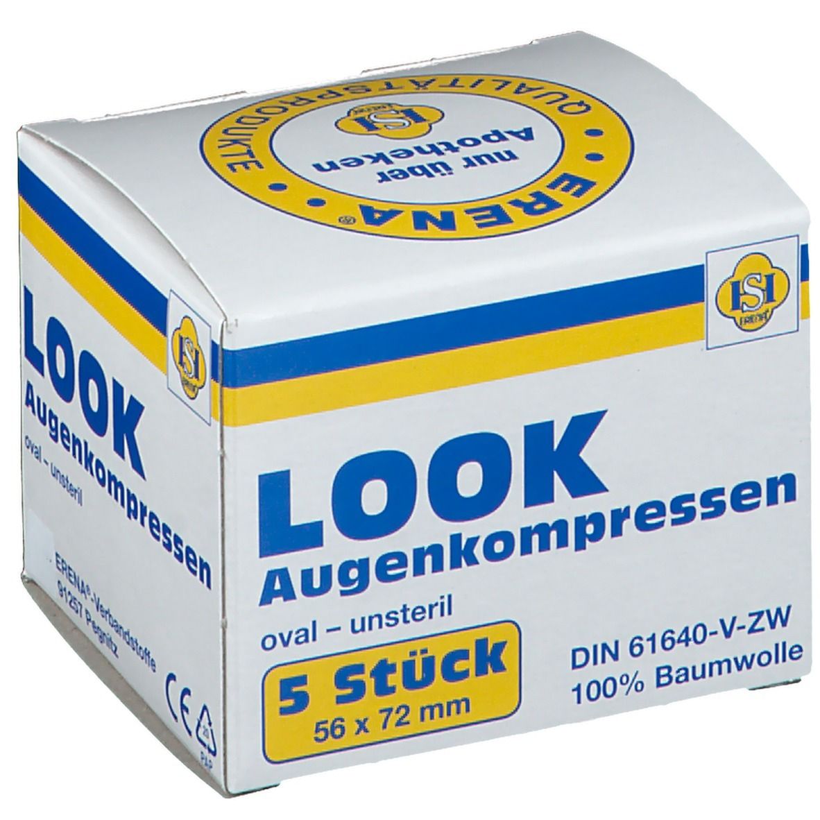 Look Augenkompressen 56 x 72 mm unsteril