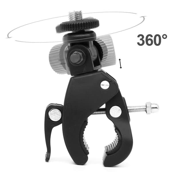 INF GoPro-feste til sykkel / motorsykkel, roterbart