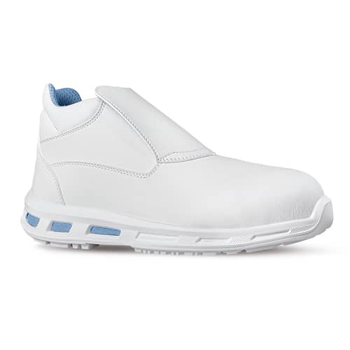 Mocassins de sécurité hautes U-Power GLACE S2 SRC blanc