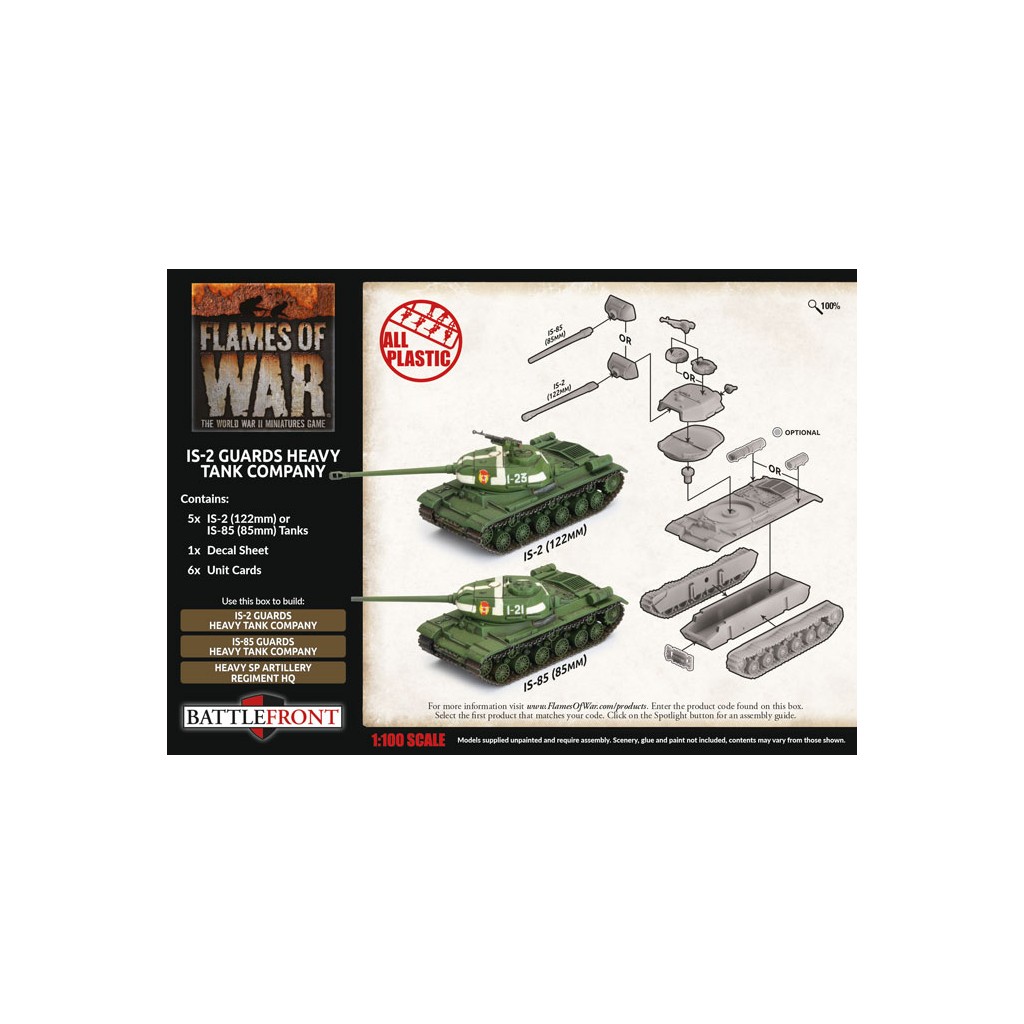 Flames of War - IS-2 Guards Heavy Tank Company