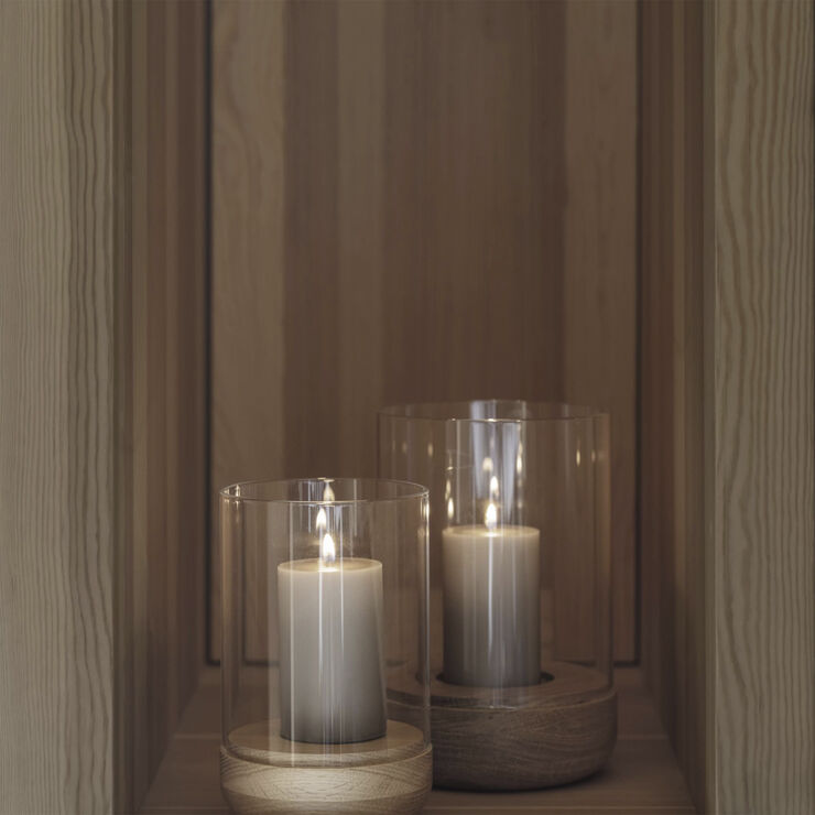 Blomus Lantern -LANTO- Oak Colour Size M Oak